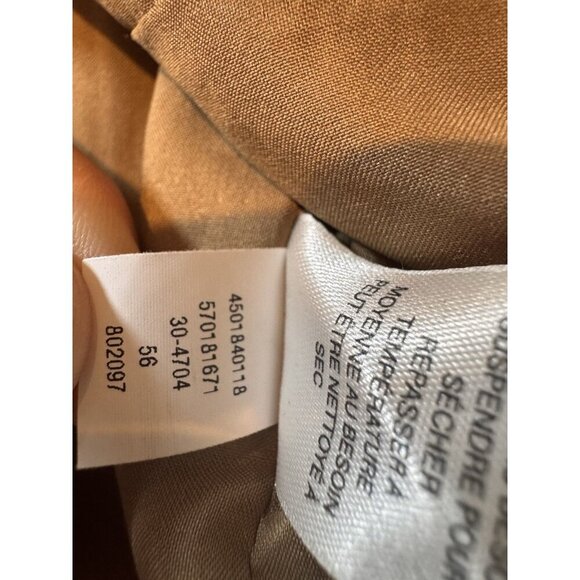 White House Black Market Skirt Women’s 8 Tan & Black Color Block $88 Career - Picture 13 of 16